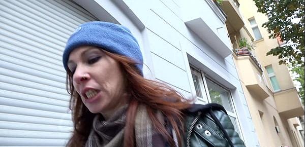 GERMAN SCOUT - HARTER ERSTER ANAL SEX FUER SCHLANKES TEEN LANA IN BERLIN